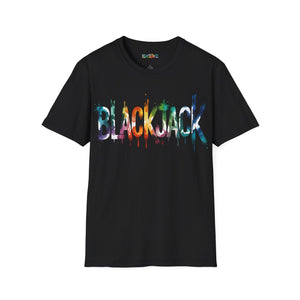 Graffiti Logo T-Shirt - Blackjack