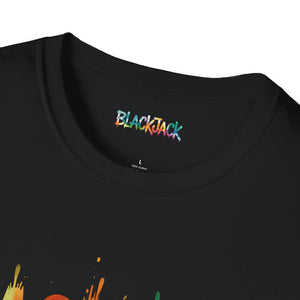 Graffiti Logo T-Shirt - Blackjack