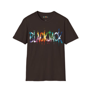 Graffiti Logo T-Shirt - Blackjack