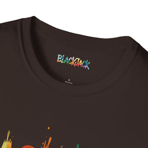 Graffiti Logo T-Shirt - Blackjack