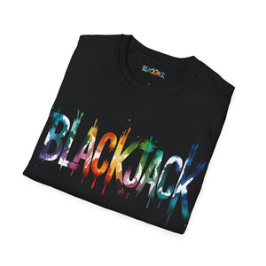 Graffiti Logo T-Shirt - Blackjack