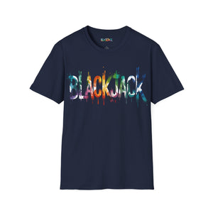 Graffiti Logo T-Shirt - Blackjack