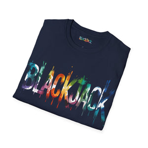 Graffiti Logo T-Shirt - Blackjack
