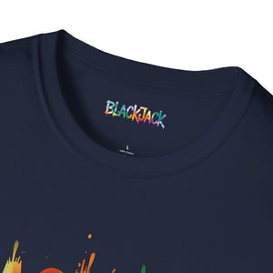 Graffiti Logo T-Shirt - Blackjack